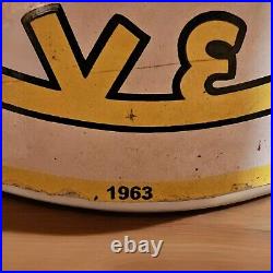 Giant Vintage 1963 Chevrolet Corvette Double-sided Porcelain Sign Only On Ebay