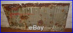 Gossages' soap enamel sign advertising mancave garage metal vintage retro kitche