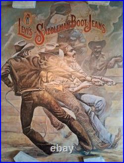 HAND-PAINTED 45 Years Ago! 8 ft long x 22 Alum Sign Vintage! CANDY SHOP in NY