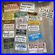 HUGE-lot-vintage-fence-signs-sign-metal-advertising-Americana-California-USA-01-iumd