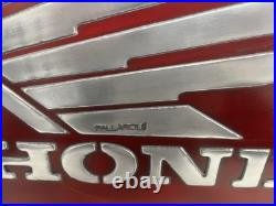Honda Vintage Garage Metal Sign 20x24 Handmade Cast Aluminum Relief