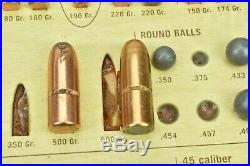 Hornady Bullets Board Cartridges Ammo Display Advertising Sign Wood
