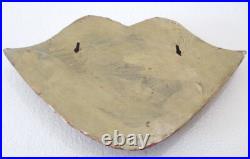 Iron Lips Advertisement Trade Sign Store Display Iron Lips Advertisement Trade Sign Store Display