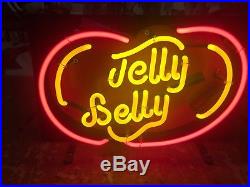 JELLY BELLY Candy Vintage Retail Store Display Advertisement Neon Sign light