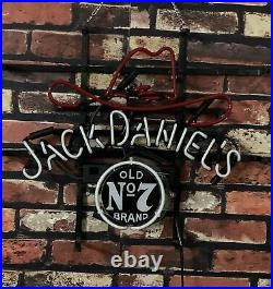 Jack Daniel's t Vintage Bar Decor Pub Artwork the Neon Sign co Ligh 17''x14'