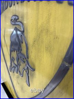 Lamborghini Vintage Garage Metal Sign 20x24 Handmade Cast Aluminum Relief