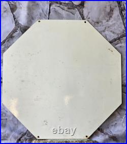 Large Heavy Vintage'7up Likes You' Porcelain Advertising Porcelain Sign 20