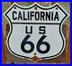Large-Vintage-1927-California-U-S-Route-66-Porcelain-Road-Sign-Highway-Sign-01-ev