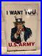 Large-Vintage-1940-s-WWII-U-S-Army-Uncle-Sam-2-Sided-38-Metal-Gas-Oil-Sign-01-uz