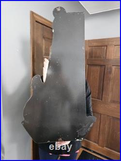 Large Vintage 1954 Fender Stratocaster Porcelain Sign 30 Nice Dealer Store Sign