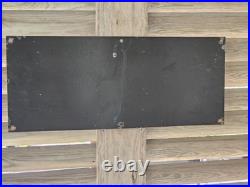 Large Vintage Gulf 1950's Porcelain Sign 24 X 10