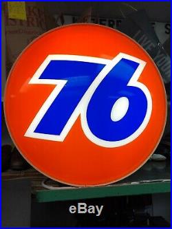 Large Vintage Union 76 Gas Station Light Up Sign 76 Service Station 24inches