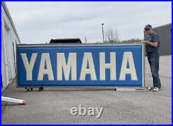 Large Vintage YAMAHA DEALER SIGN