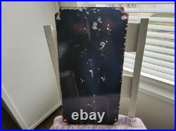 Large vintage ice cream sign porcelain 12×24