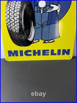 MICHELIN Japan Sign -Vintage Rare Sign- Heavy Metal 24x16 (60x40 cm) MICHELIN Japan Sign -Vintage Rare Sign- Heavy Metal 24x16 (60x40 cm)
