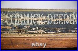Mccormick Deering Cream Separator Dairy Farm Sign International Harvester Vtg Mccormick Deering Cream Separator Dairy Farm Sign International Harvester Vtg