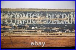 Mccormick Deering Cream Separator Dairy Farm Sign International Harvester Vtg