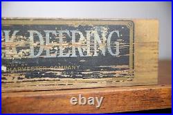 Mccormick Deering Cream Separator Dairy Farm Sign International Harvester Vtg