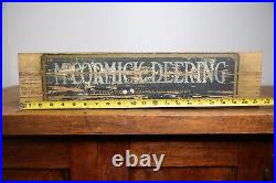 Mccormick Deering Cream Separator Dairy Farm Sign International Harvester Vtg Mccormick Deering Cream Separator Dairy Farm Sign International Harvester Vtg