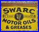 Mint-Porcelain-Swarc-Motor-Oils-And-Grease-Sign-Vintage-Clean-01-ma