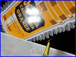 NESBITT VTG SIGN Orange Soda Pop Tin Tacker Beverage Drink Advertising Metal NESBITT VTG SIGN Orange Soda Pop Tin Tacker Beverage Drink Advertising Metal
