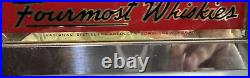 National Distillers Bonded Whiskey Advertising Sign America's Fourmost Bourbon