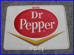 Nice Old Vintage 45 Dr Pepper Sign