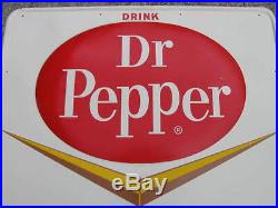 Nice Old Vintage 45 Dr Pepper Sign