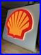 Nice-Vintage-Shell-33-Gas-Station-Light-Up-Sign-All-Aluminum-Housing-01-iecm