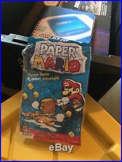 Nintendo 64 Store Display Stand Advertisement Paper Mario NOS Sign N64 Vintage