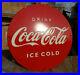 Original-1940-Old-Vintage-Rare-Antique-Coca-Cola-Ad-Porcelain-Enamel-Sign-Board-01-wb