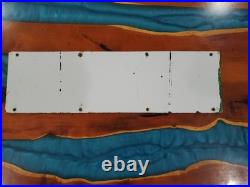 Original Beautiful Vintage Canada Dry Porcelain Sign 24 x 7 Great Color Graphics