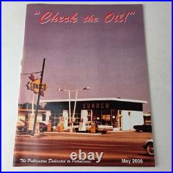Original Gasoline Magazine for Porcelain Signs Lion Sign Sunoco Gas Station Ad