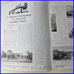 Original Gasoline Magazine for Porcelain Signs Lion Sign Sunoco Gas Station Ad