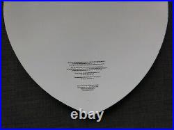 Original PORSCHE Enamel Sign Porcelain Service Shield Advertising Vintage 2007