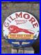 Original-Vintage-1952-Gilmore-Red-Lion-Champions-Porcelain-Gas-Oil-Sign-01-uz