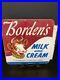 Original-Vintage-Borden-s-Milk-and-Cream-Flange-Double-Sided-Sign-Rare-01-vlq