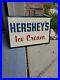 Original-Vintage-Hersheys-Ice-Cream-Sign-Metal-Embossed-Dairy-Farm-Soda-Milk-Cow-01-okh