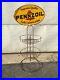 Original-Vintage-Pennzoil-Oil-Display-Can-Rack-Double-Sided-Sign-Gas-Garage-Car-01-pko