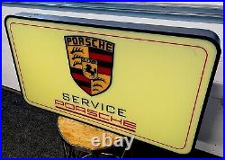 Original Vintage Porsche Dealership Sign