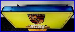 Original Vintage Porsche Dealership Sign