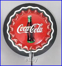 Original vintage 90s shops Coca Cola neon Wall Light Lamp Advertising Sign