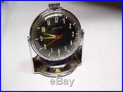 Original vintage Automobile dash Westclox clock magnet base gm auto part bomba