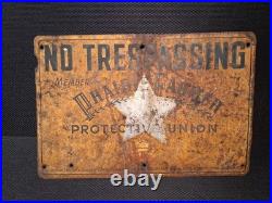 PRARIE FARMER SIGN Antique Wisconsin Barn Find Wonderfully Worn Original