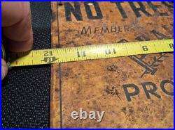 PRARIE FARMER SIGN Antique Wisconsin Barn Find Wonderfully Worn Original