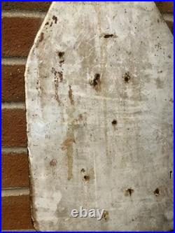Porcelain Sign 1930s Original. Large Sign. Dairy Farm. Vintage. Be Healthy Drink