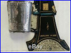 Price Reduced Vintage Collectible De Laval Match Safe & Bx Advertising 1908 Tin