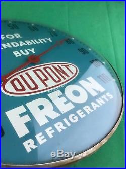 RARE Vintage DuPont Freon Refrigerants Advertising Sign Pam Bubble 12