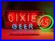 Rare-Original-Vintage-Dixie-Beer-45-Neon-Sign-Working-New-Orleans-Beautiful-01-glqf