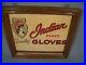 Rare-Vintage-Cardboard-Indian-Brand-Gloves-Sign-Framed-10-3-4-X-9-1-2-01-pk